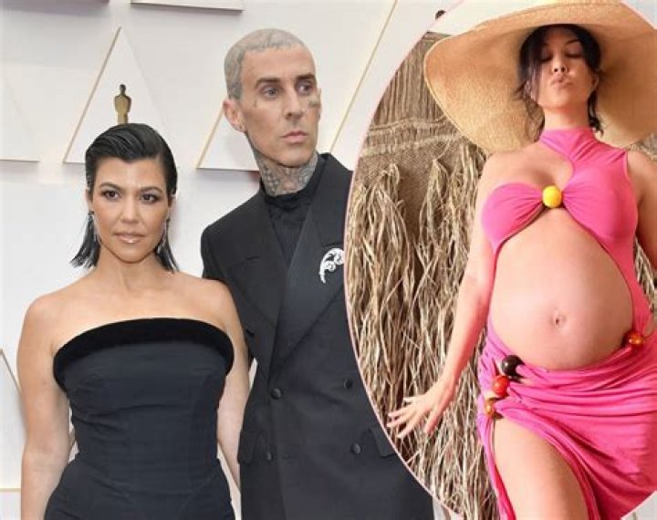 Travis Barker Grabs Kourtney Kardashian’s Butt As She Makes Out With Him In A Bikini: Photo